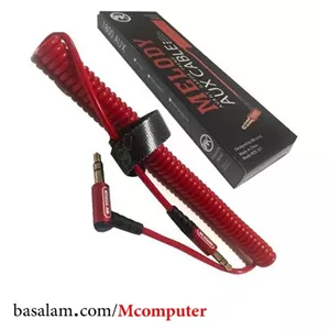 کابل AUX (1 به 1) فنری دبلیو کی WK Design Melody WDC-071