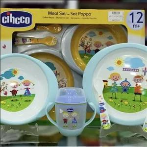 سرویس غذاخوری کودک همراه لیوان تعادلی چیکو شبنم