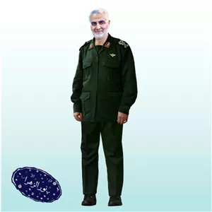 ماکت نمایشگاهی شهید حاج قاسم سلیمانی