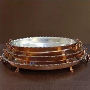 دیس مسی بیضی پایه دار طول 35