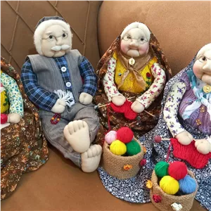عروسکهای پدر بزرگ مادر بزرگ