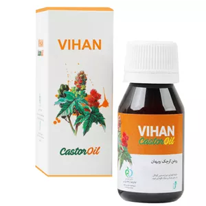 روغن کرچک خوراکی ویهان حجم 40 میلی لیتر