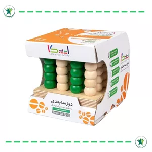 بازی دوز سه بعدی چوبی ایپکا (میله و مهره کاردرمانی)