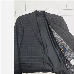 کت تک مردانه چهارخانه کد 02
