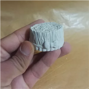 بیس خام سبزه مصنوعی قطر 4.5 سانت و ارتفاع 2.2 ، سبزه بتنی ، سبزه سنگی ، سبزه خام ، سبزه عید ، سبزه سنگی ، سبزه پاپیونی