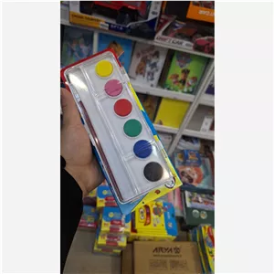 آبرنگ 6 رنگ آریا 