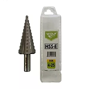 مته مخروطی ولف مدل کاجی سایز 25 میلیمتر (پس کرایه)