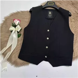 جلیقه سایز بزرگ زنانه با رنگ بندی 