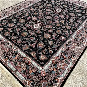 فرش 12 متری نقشه افشان دلربا رنگ سرمه ای (ارسال رایگان)