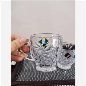 فنجان خورشیدی فنجون کریستال خارجی مارک استارمکس پک 6عددی 