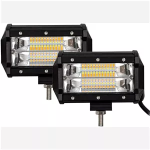 پرژکتور مدل لایت بار 2 ردیفه 2 حالته فلاشردار LED اورجینال 