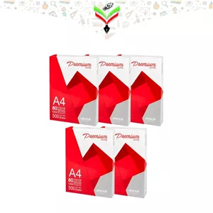 کاغذ A4 آریا 5 بسته 500 عددی مدل premium
