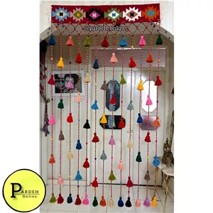 پرده آویز سنتی گلیمی