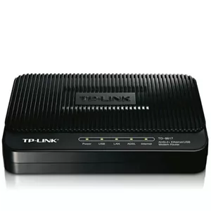 مودم روتر +ADSL2 تی پی-لینک مدل TD-8817 (پس کرایه)