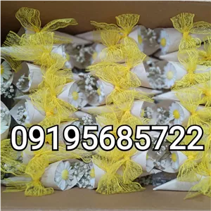 گیفت شمع شاخه گل بابونه 