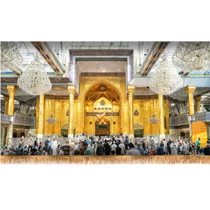 کتیبه پشت منبری ایوان نجف کد 16095 سایز 150X70