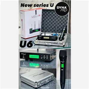میکروفن بیسیم دایناپرو مدلu6 (پس کرایه)