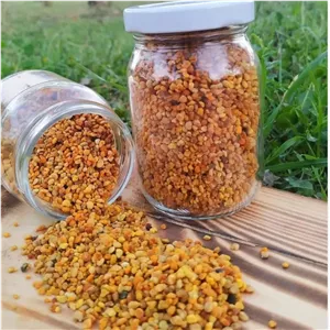 گرده ی گل  خام 100 گرم خالص زنبورستان ماهور کاملا طبیعی و ارگانیک هفت رنگ فوق العاده باکیفیت و درجه یک اعلا 