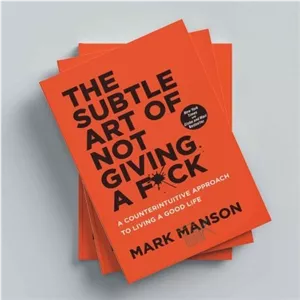 کتاب زبان اصلی هنر ظریف رهایی از دغدغه ها اثر مارک منسون The Subtle Art of not Giving A Fuck 