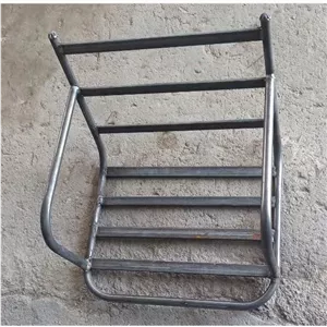 تاب فلزی یک نفره بدون رنگ عرض 50 سانت مدل دسته ساده