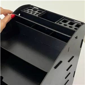 کازیه 7 طبقه ی چوبی مدل اقتصادی مونتاژ نشده مناسب دانش اموزان و کارمندان (پس کرایه) 