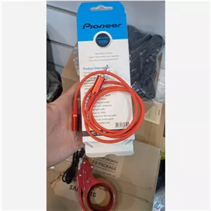 کابل ایوایکس اصلی برند pioneer کیفیت عالی ارسال رایگان گارانتی 6ماه کابل aux پایونیر