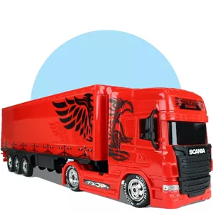 اسباب بازی ماشین تریلی اسکانیا کانتینردار 