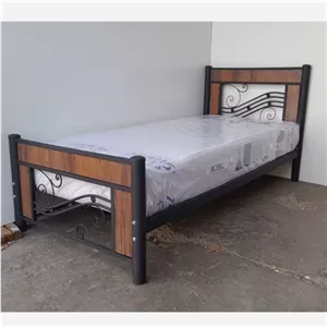 تخت خواب یک نفره مدل ملودی بدون کشو بدون تشک (پرداخت کرایه پس از تحویل)