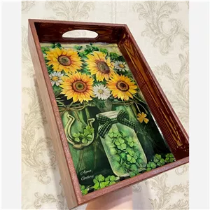 سینی ام دی اف باطرح چوب