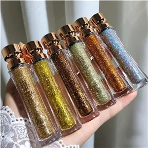 گلیتر سایه و برق مایع رنگی شاین دار