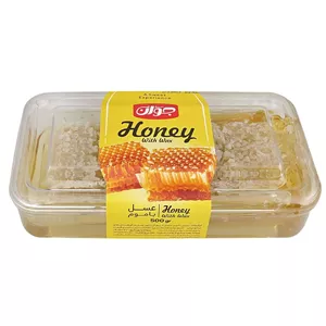 عسل جوان باموم طبیعی وزن 500 گرم