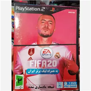 بازی فوتبال فیفا20 Fifa 20 به همراه لیگ برتر ایران برای سونی2 playstation 2 پلی استیشن 2 
