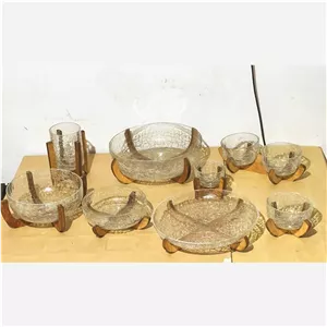 سرویس پذیرایی 8 تیکه آبگز سرویس جهیزیه عروس سرویس با کیفیت درجه یک 
