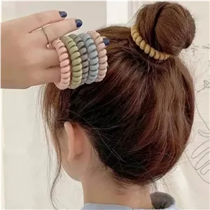 کش موی سیم تلفنی براق 