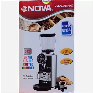 آسیاب قهوه نوا لمسی اصل مدل NM-3663HPDG اتوماتیک