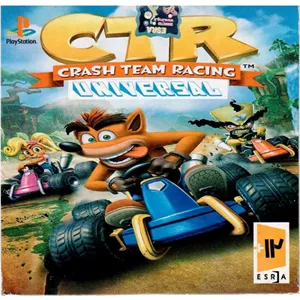 بازی کراش ماشینی ( CRASH CTR ) مخصوص PS1
