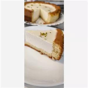 چیز کیک پنیری (پس کرایه)
