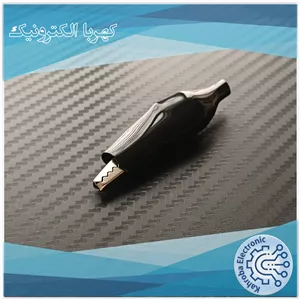 گیره سوسماری سایز بزرگ رنگ مشکی 