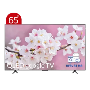 تلویزیون QLED UHD 4K هوشمند google TV تی سی ال مدل C655 سایز 65 اینچ