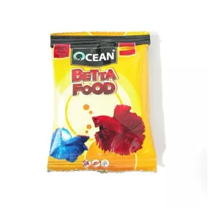 غذا ماهی اکواریوم بتا فود مناسب ماهی فایتر و گیاهخوار بسته 20 گرمی