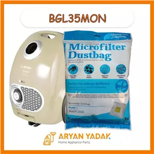 پاکت جاروبرقی بوش مدل BGL35MON (اورجینال) میکروفیلتر 5 عددی