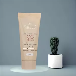 کرم پودر CC سینره مدل Light اس پس اف 40 