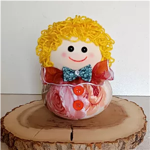 جاسوزنی عروسک طرح دلقک
