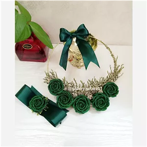 دسته گل حنا حلقه ای (پس کرایه)