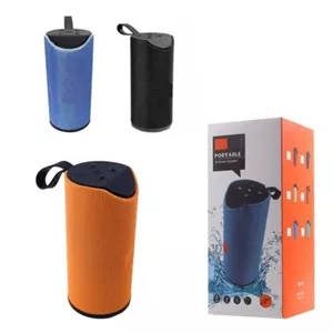 بلندگو بلوتوثی اسپیکر  بیسیم (بلوتوثی) استوانه ای قابل حمل مدل PORTABLE کیفیت صدای عالی و طراحی زیبا( 