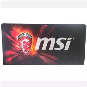 ماوس پد گیمینگ MSI 30 70 سانتی متری ضد لغزش با استحکاک مناسب