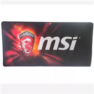 ماوس پد گیمینگ MSI سایز 30x80 سانتیمتر، سطح پارچهای ضد لغزش