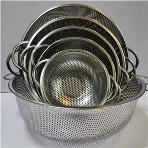 آبکش 6 تیکه استیل پانچ
