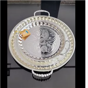 سینی های گرد دسته دار وارداتی