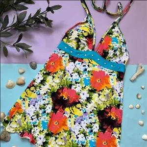 مایو دامنی گل گلی وارداتی